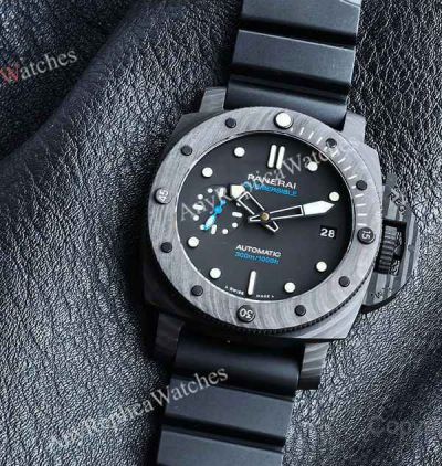 VS Factory Panerai Submersible Pam02231 Carbon Fiber Case 42mm P.900 Movement Watch